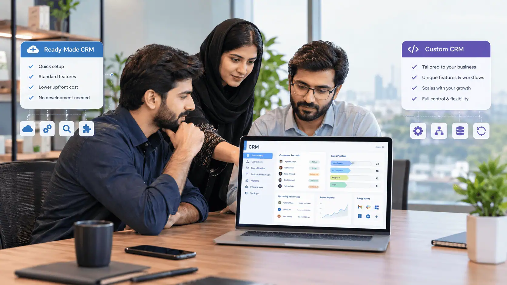 Custom CRM vs Ready-Made CRM: Which Is Right for Your Business?