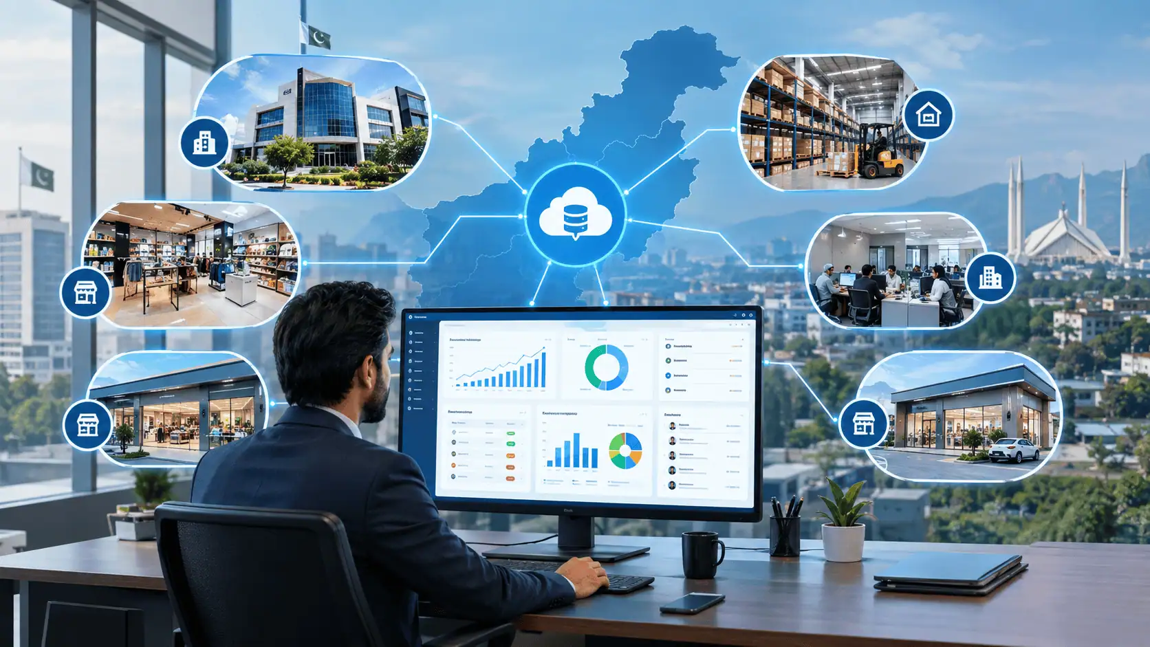ERP for Multi-Branch Businesses in Pakistan: Features, Cost & Implementation