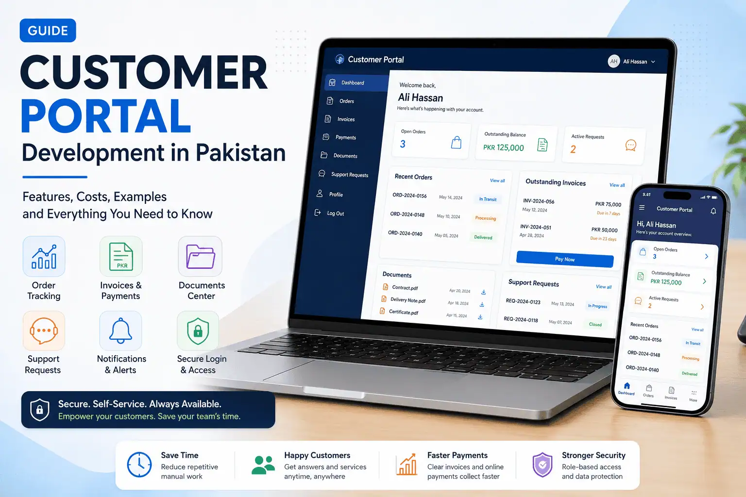 Customer Portal Development: Features, Cost and Real Examples