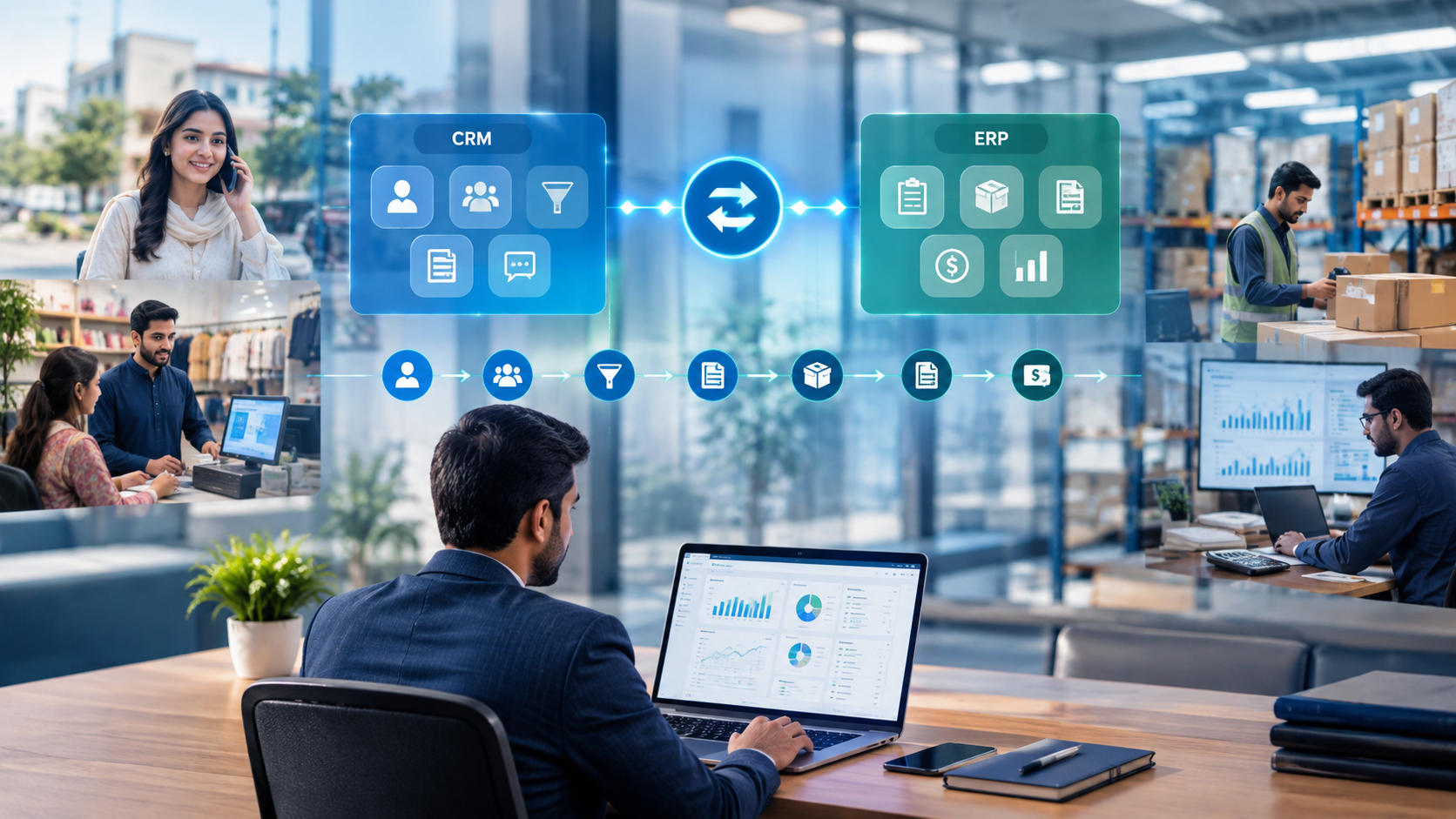 CRM and ERP Integration: Benefits, Process & Best Practices