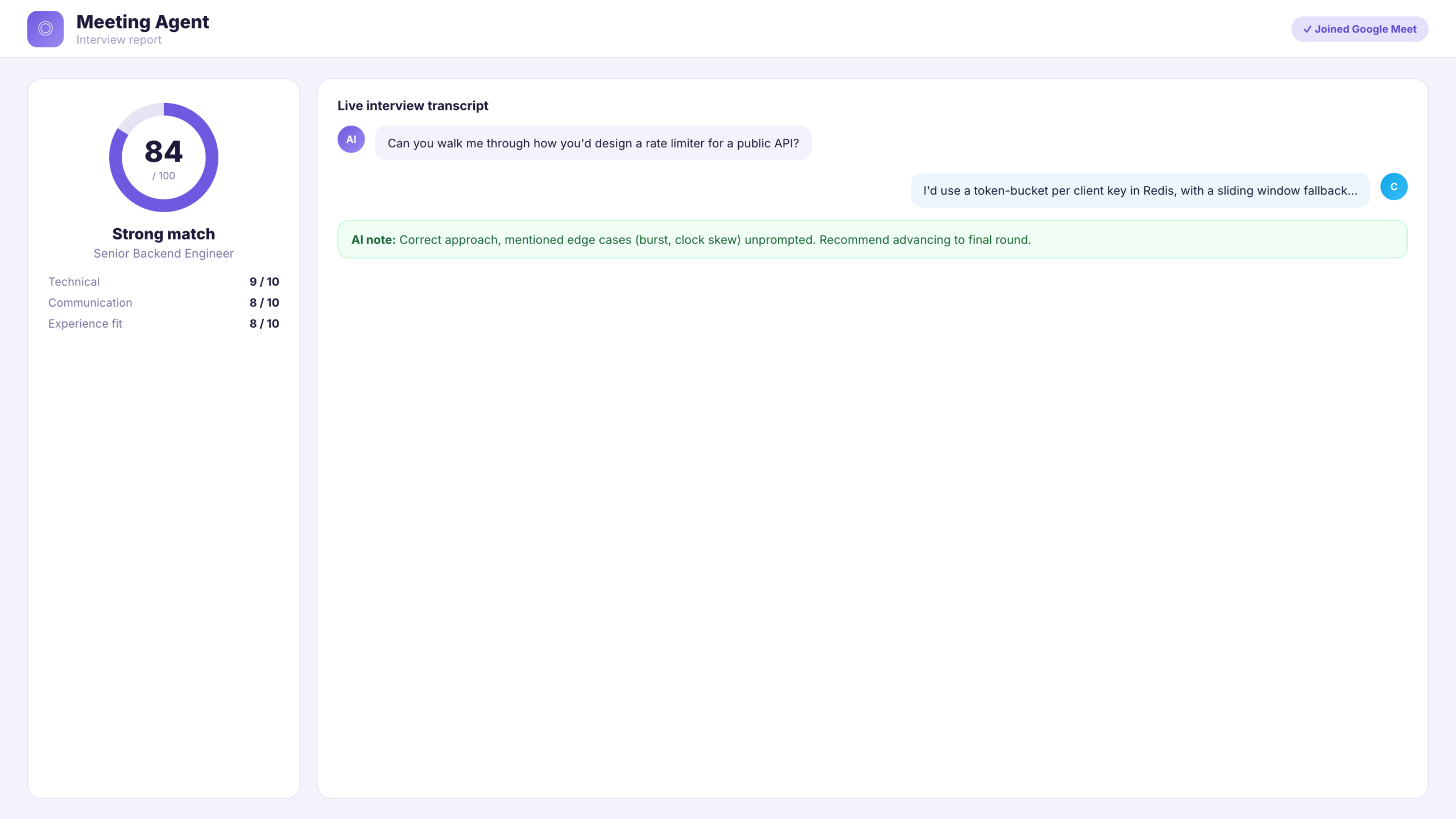 AI Recruitment Screening Agent